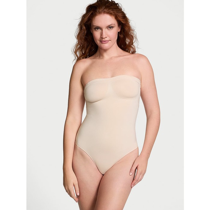 Корректирующее белье от Victoria SeamlessShaping™, боди без бретелек