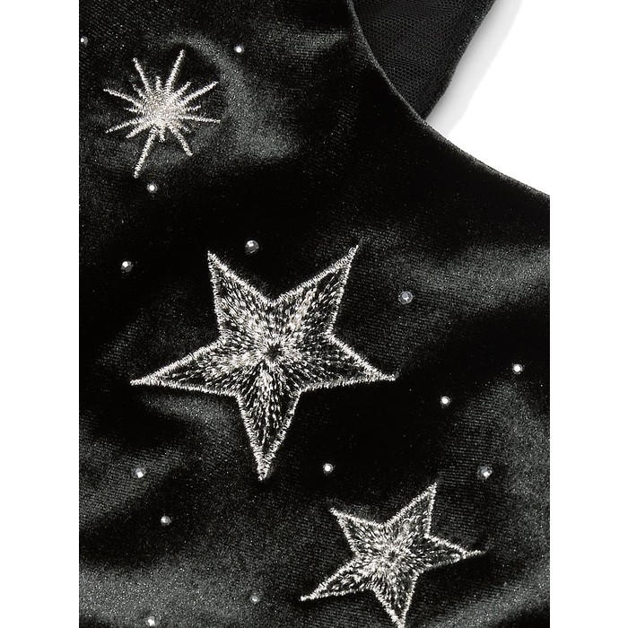Корсетный топ из блестящего бархата Starstruck