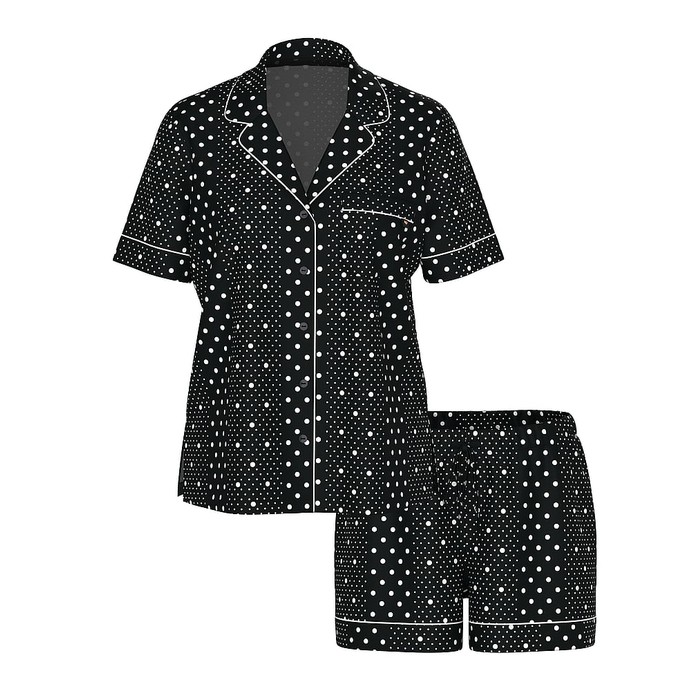 Мягкая короткая пижама из модала