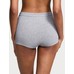 хлопчатобумажные трусики с логотипом boyshort с высокой талией