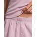 Футболка и шорты-боксеры Henley из модала Pointelle