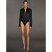 Боди-рубашка из атласа Atelier Victoria's Secret X Altuzarra
