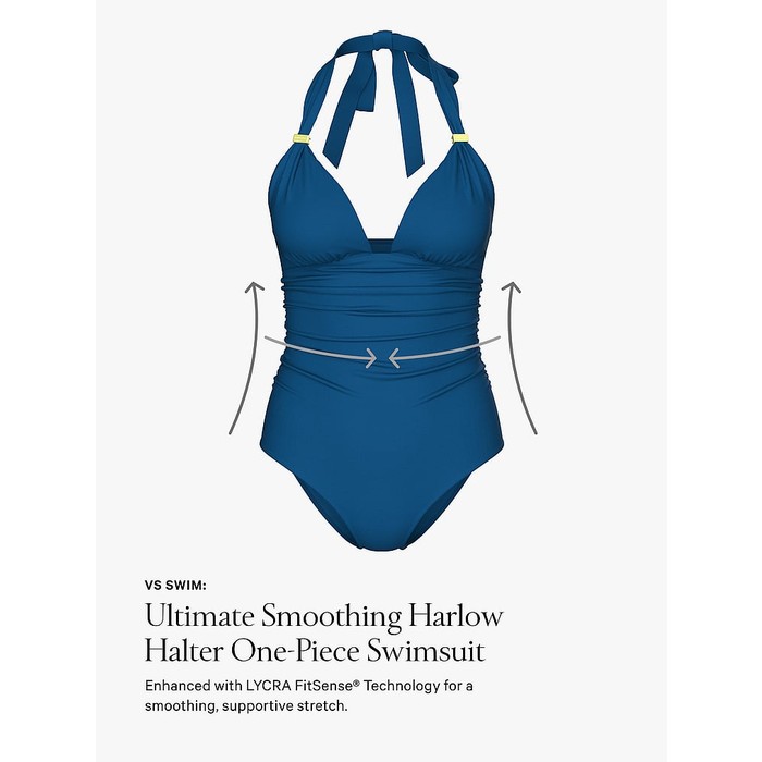 Идеально облегающий цельный купальник Harlow