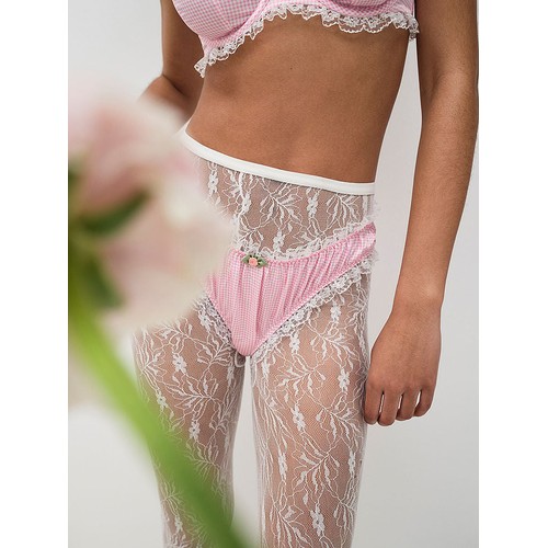 розовые трусики видно Белье для женщин, цвет: Розовый, вид спорта: бег — MD-Fashion