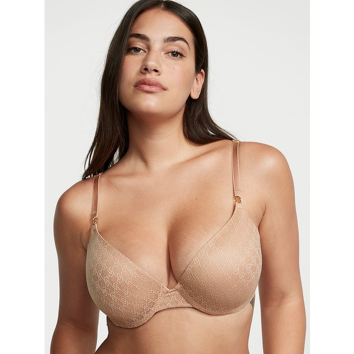демисезонный бюстгальтер icon by victoria's secret с эффектом пуш-ап